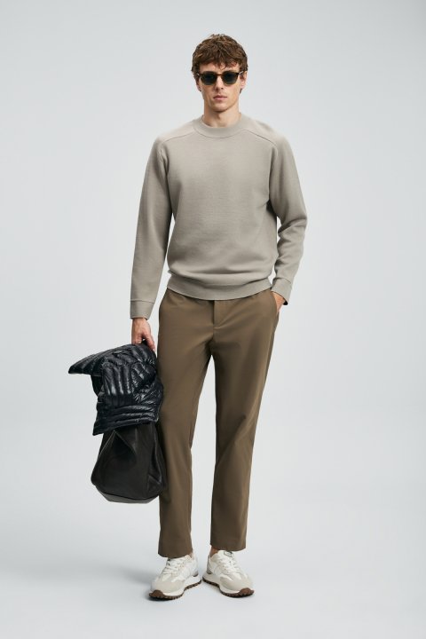 Daren Smart Erkek Chino Pantolon Slim Fit Toprak - Lufian