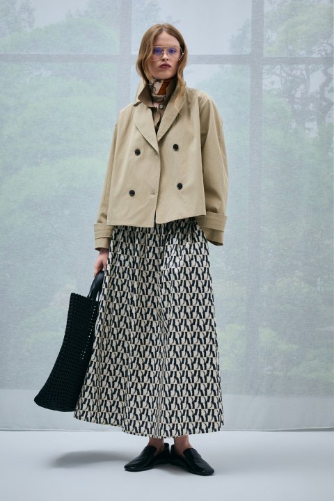 Darı Kadın Etek Bej - Lufian