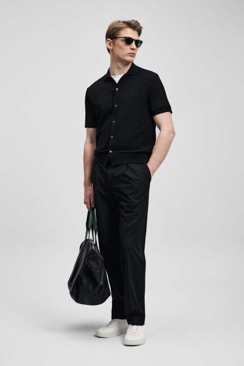 Darwın Men's Coolmax® Sweater Black - Lufian