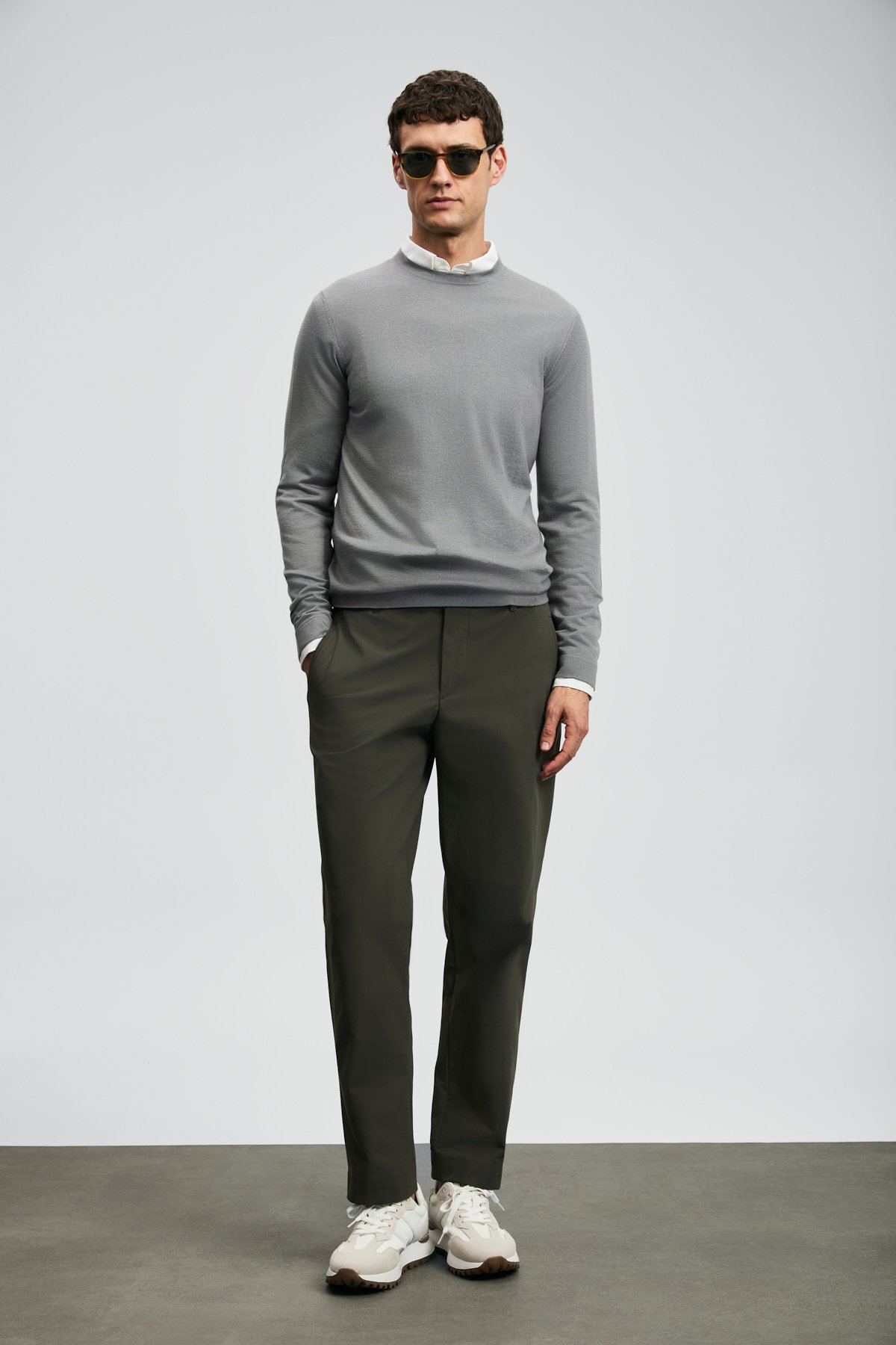 Dean Erkek Kazak Gri - Lufian (1)