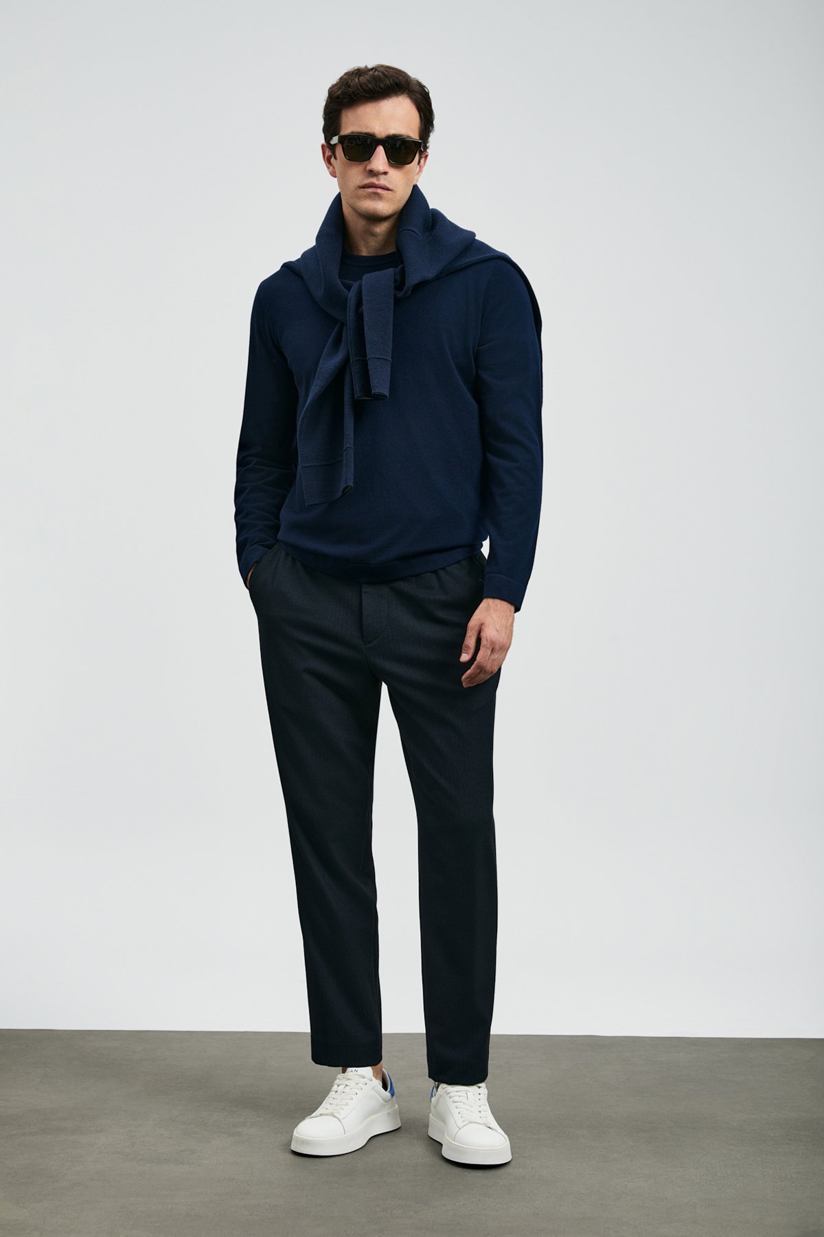 Dean Erkek Kazak Lacivert - Lufian (1)