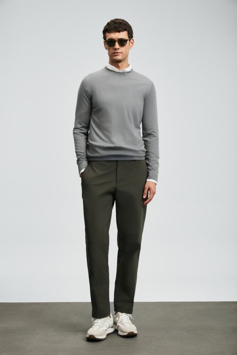 Dean Men's Sweater Gray - Lufian (1)
