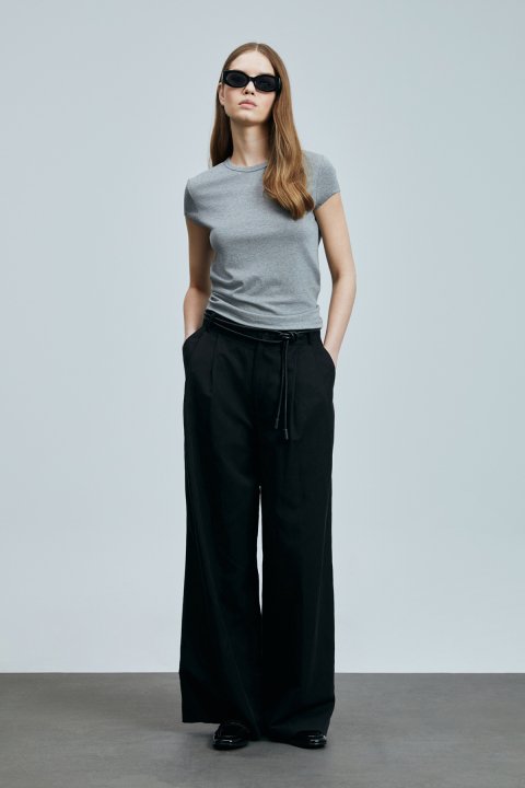 Ann Damen-T-Shirt grau - LUFIAN