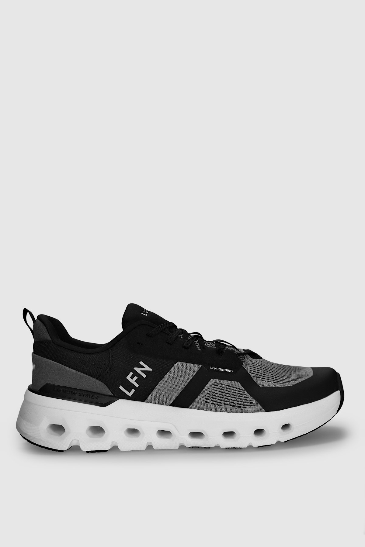 Axel Herren-Sneakerschuhe Schwarz - LUFIAN