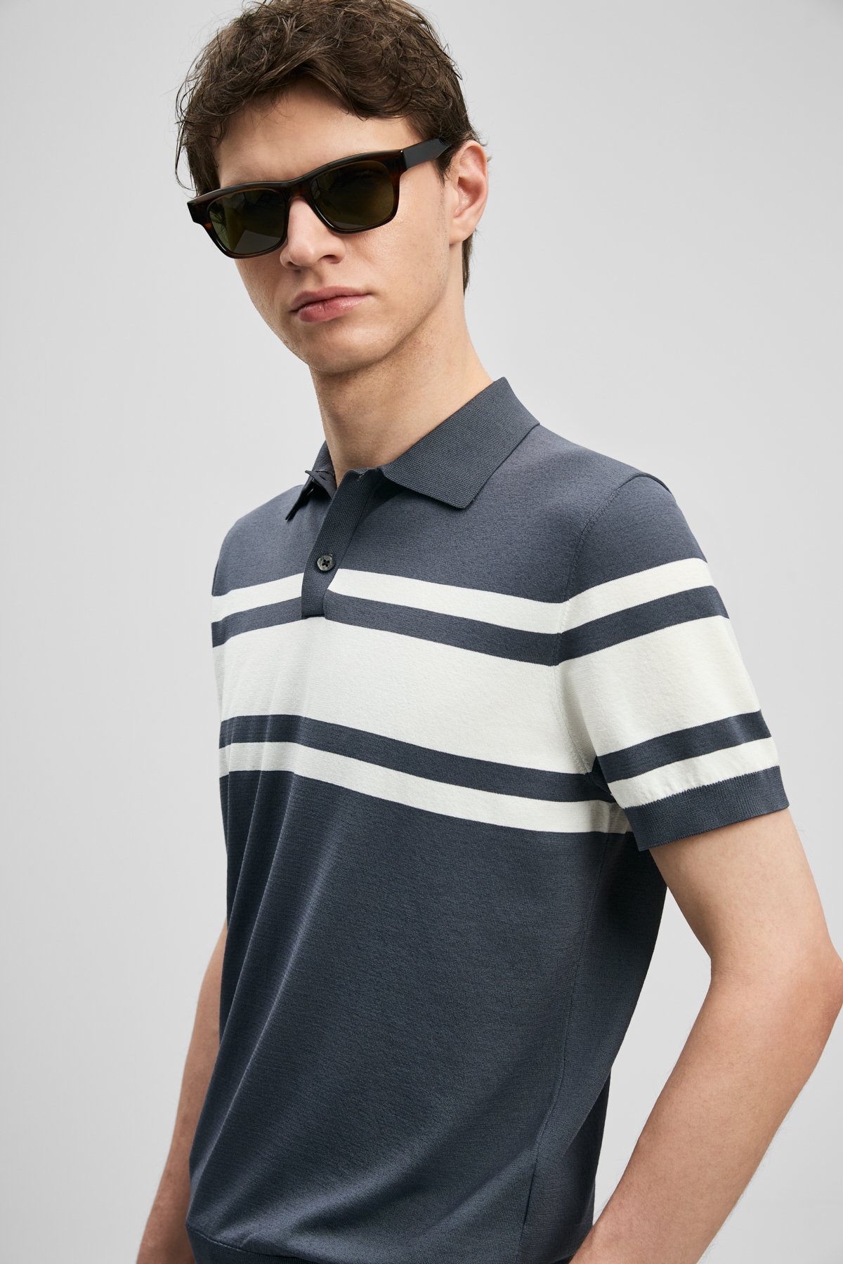 Brando Herren Modal Blend Pullover Grau - LUFIAN