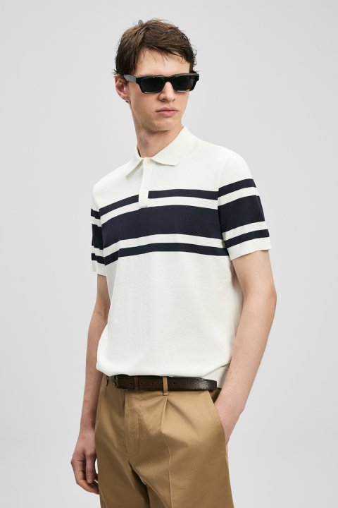 Brando Herren Modal Blend Pullover Off White - LUFIAN