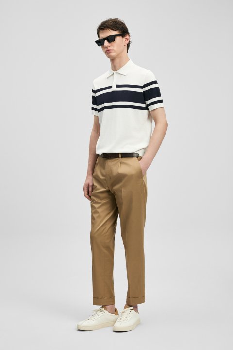 Brando Herren Modal Blend Pullover Off White - LUFIAN (1)