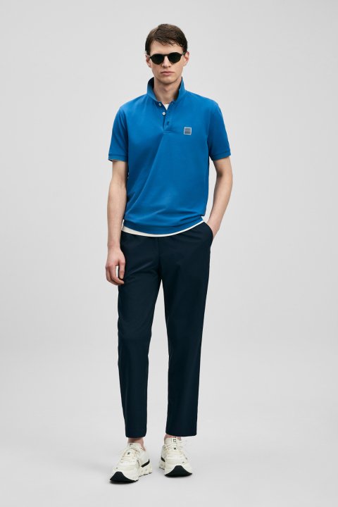 Carter Smart Herren Polo T-Shirt Blau - LUFIAN (1)