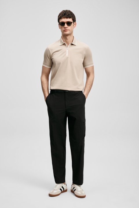 Chase Schickes Herren-Polo-T-Shirt Beige - LUFIAN