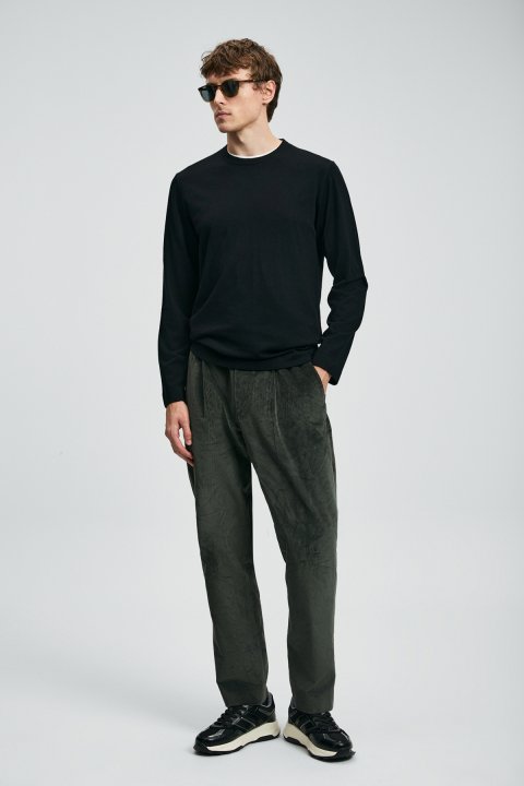 Dean Herrenpullover Schwarz - LUFIAN (1)