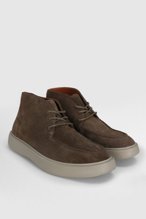 Derek Herren Wildlederstiefel Sand - LUFIAN