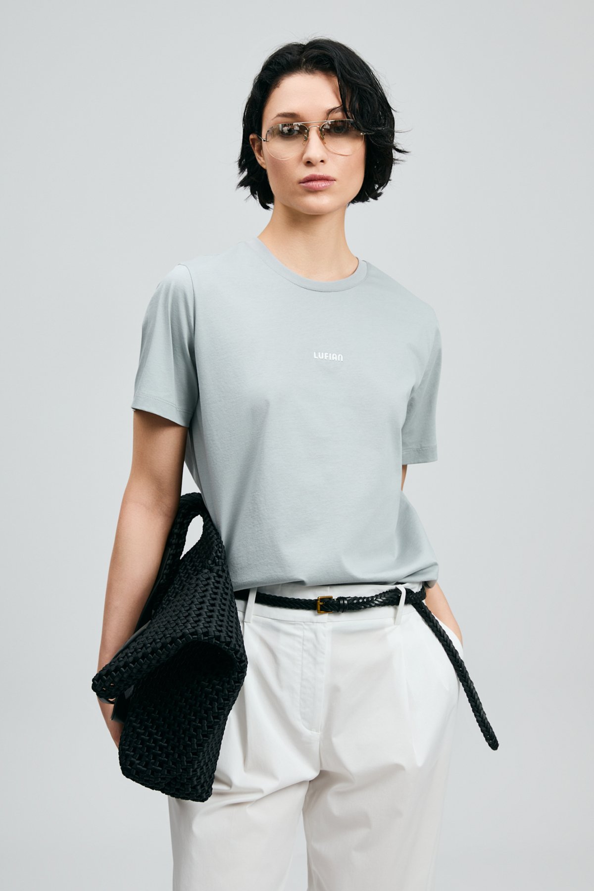 Dıdo Damen-T-Shirt Blau - LUFIAN (1)
