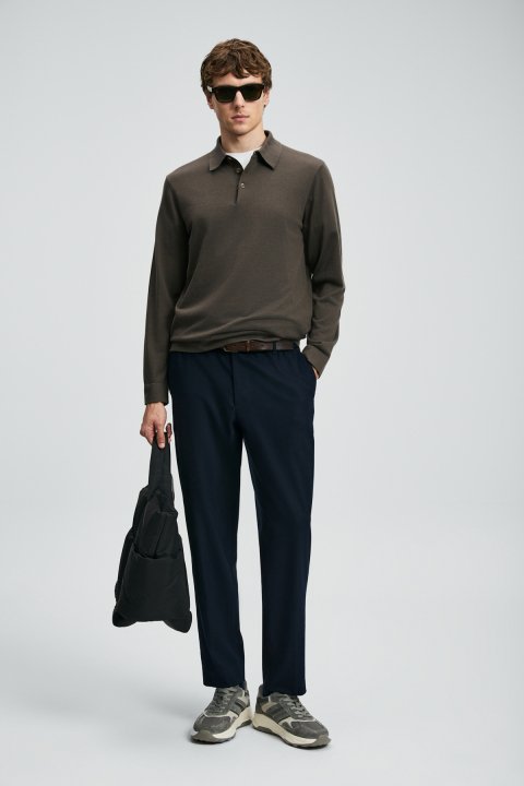 Donald Herrenpullover Hellbraun - LUFIAN