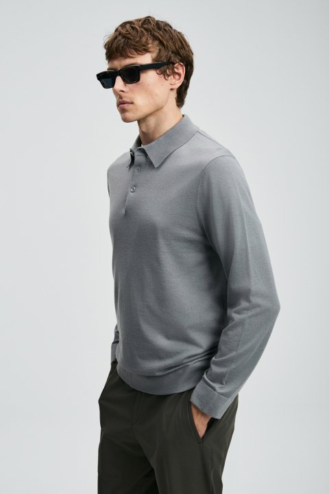 Donald Herrenpullover grau - LUFIAN