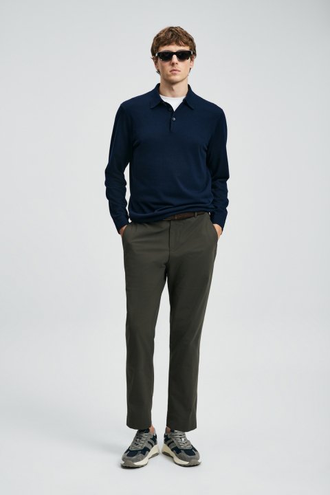 Donald Herrenpullover Marineblau - LUFIAN (1)