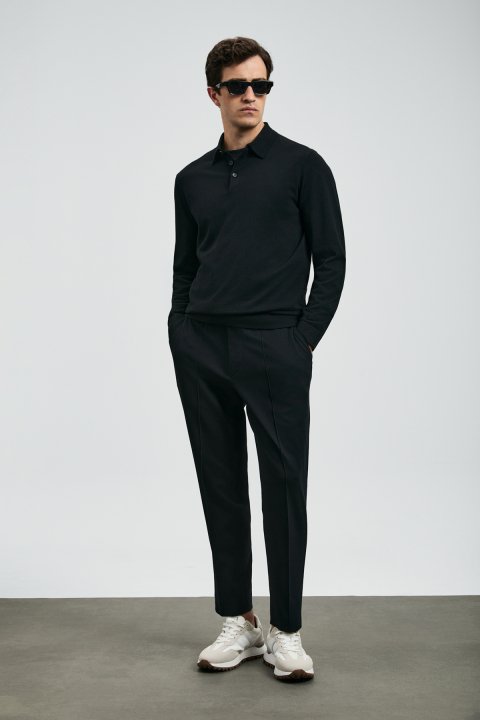 Donald Herrenpullover Schwarz - LUFIAN (1)