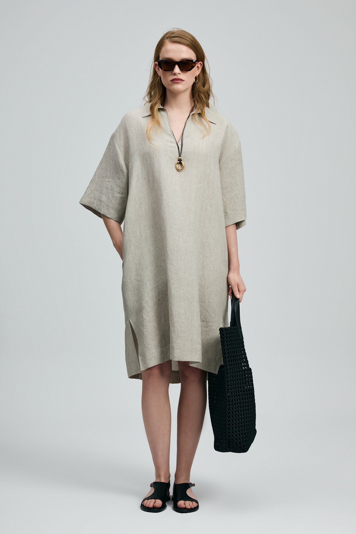 Faıry Damenkleid Beige - LUFIAN