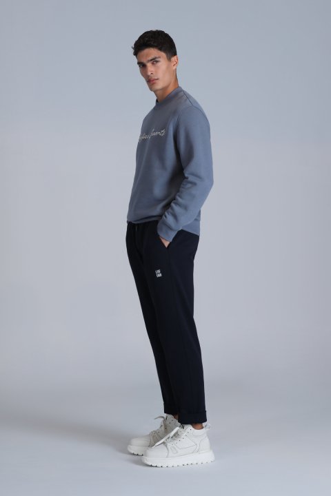 Loved Herren-Sweatshirt dunkelblau - LUFIAN