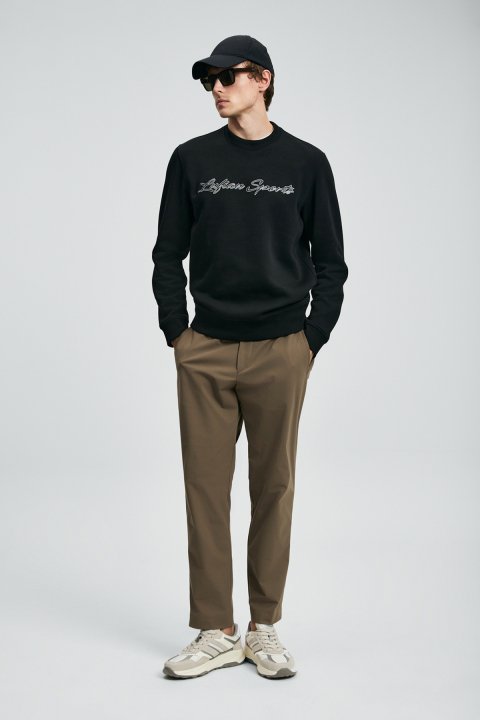 Loved Schwarzer Sweatshirt - LUFIAN (1)