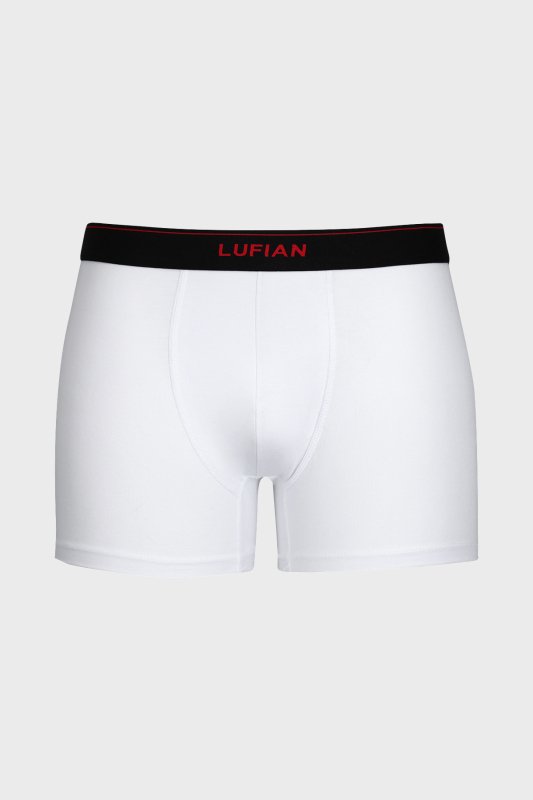Gloria Herren-Boxershorts aus Modal Weiß
