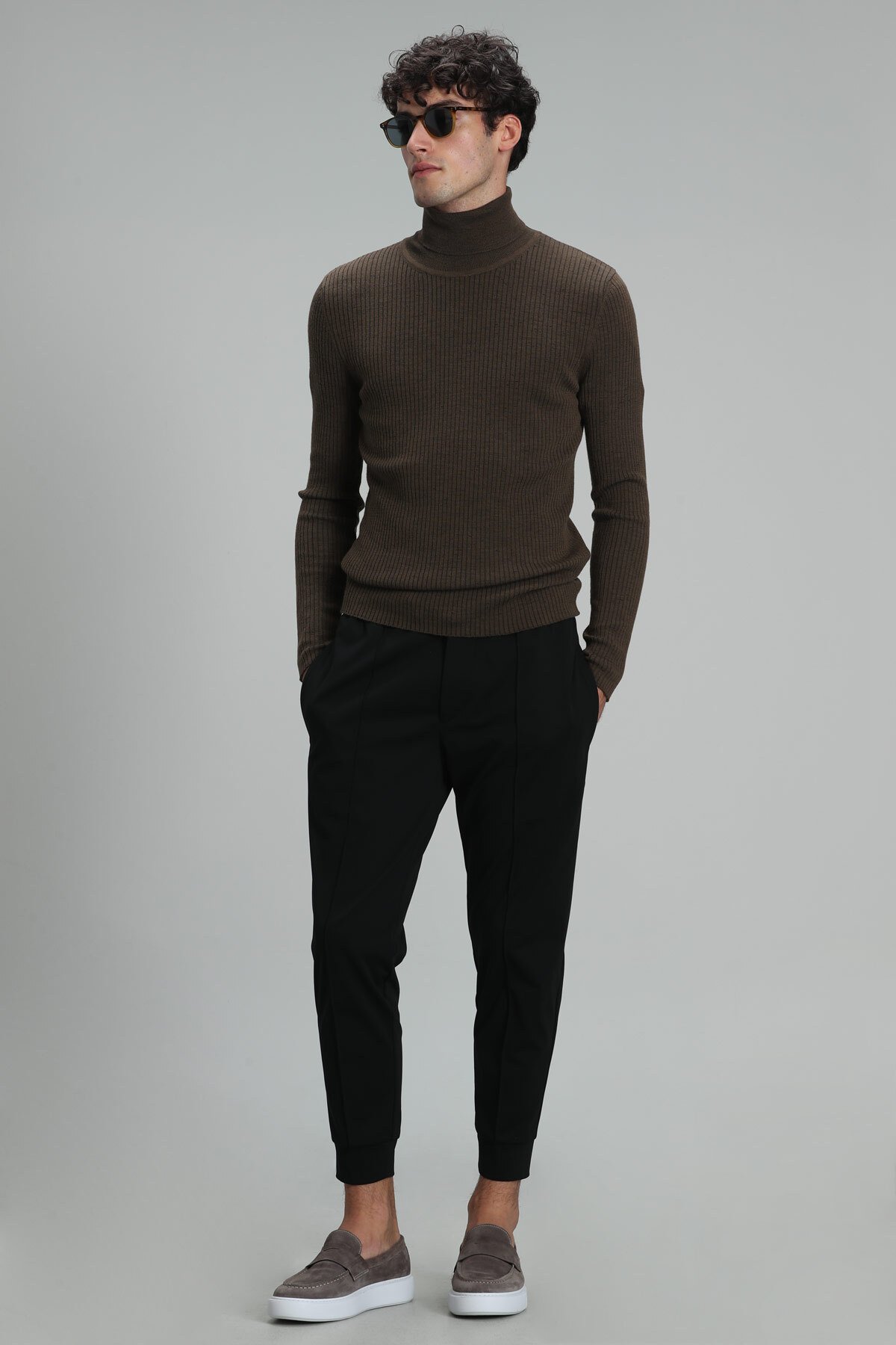 Grant Volles Fischer-Herren-Pullover Kamelhaare - LUFIAN (1)