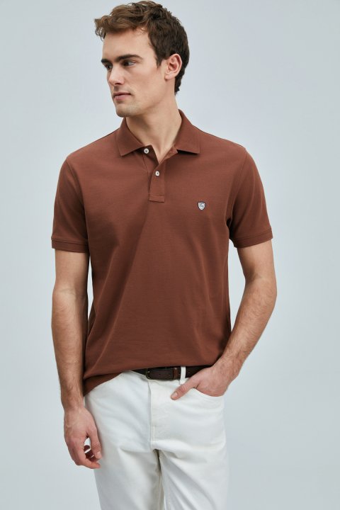 Laon Smarte Herren-Polo-T-Shirt-Fliesen - LUFIAN