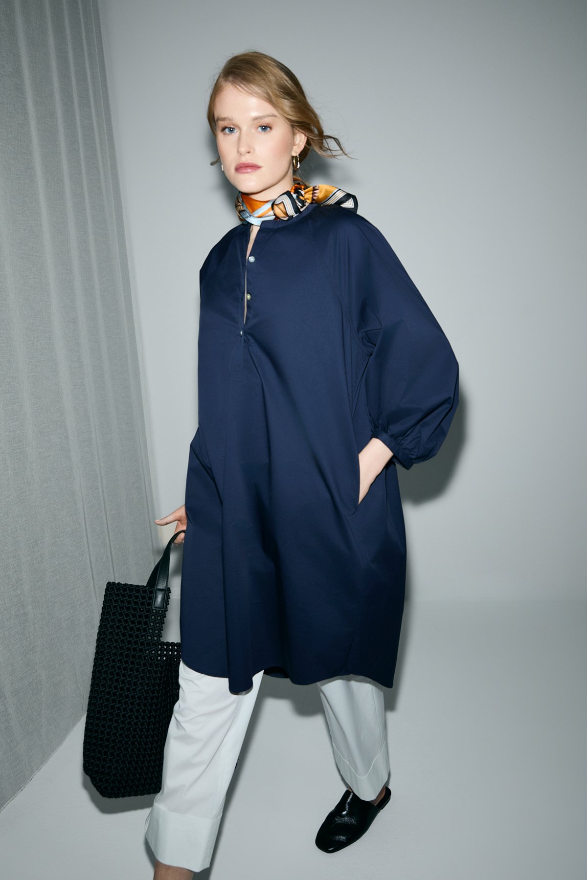 Mabel Damenkleidung Marineblau - LUFIAN