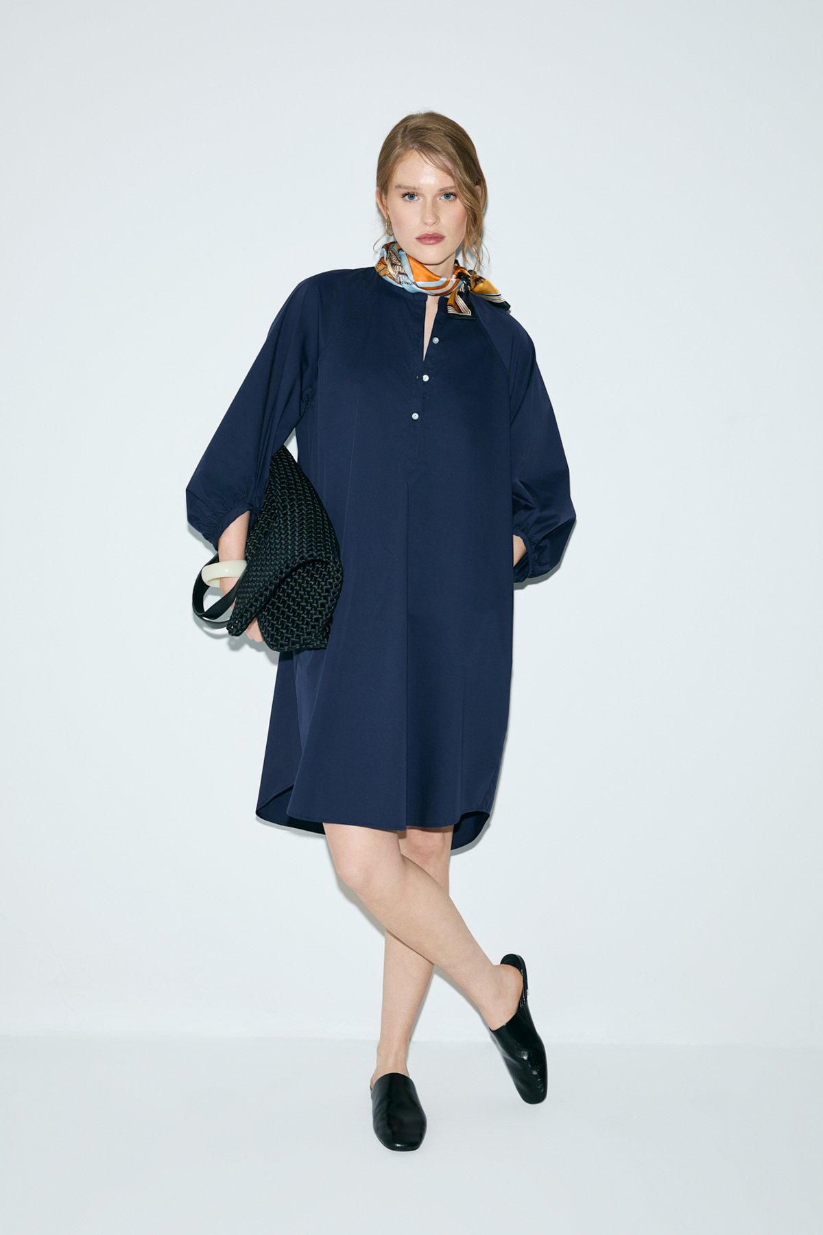 Mabel Damenkleidung Marineblau - LUFIAN (1)