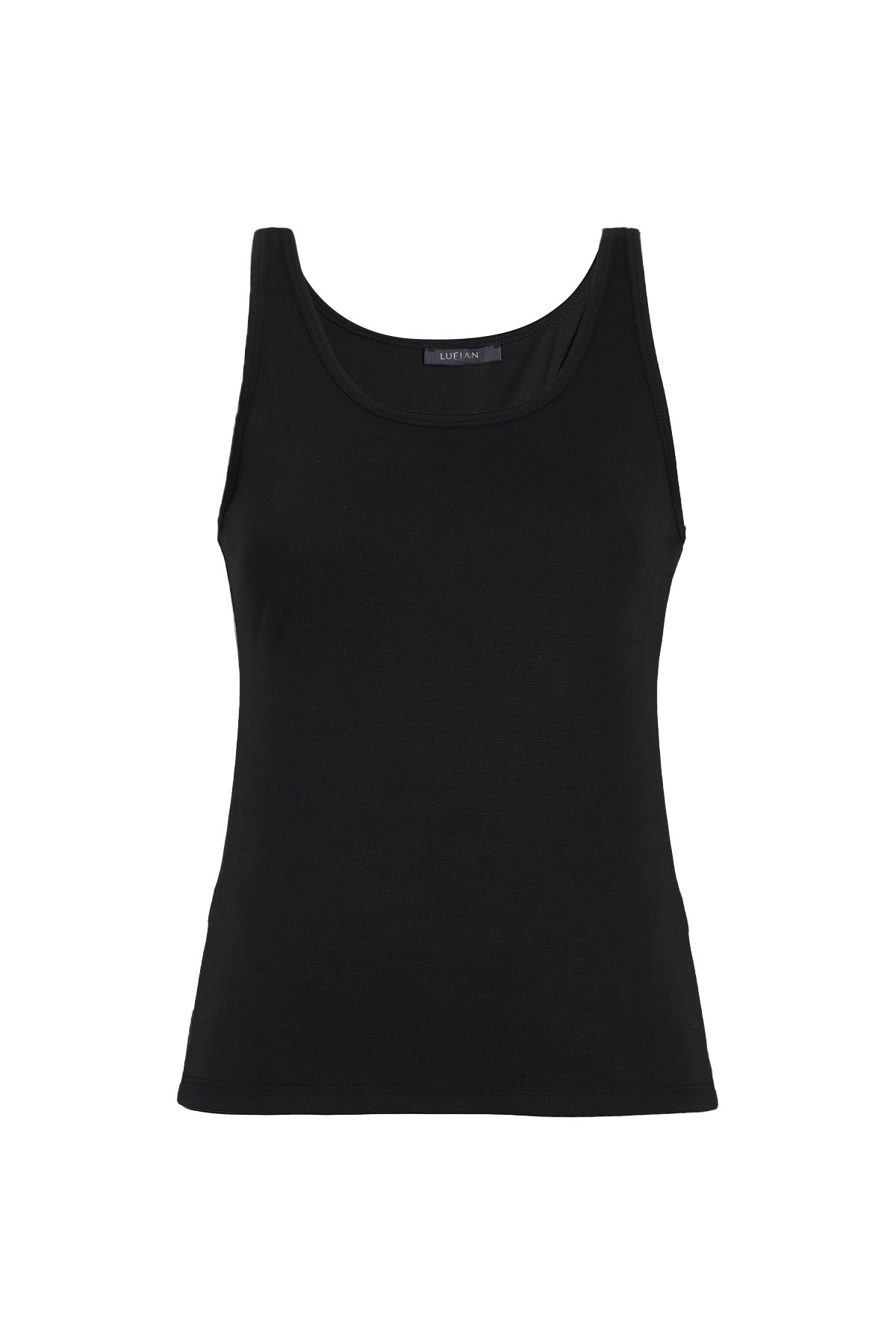 Mercato Damen-T-Shirt Schwarz - LUFIAN