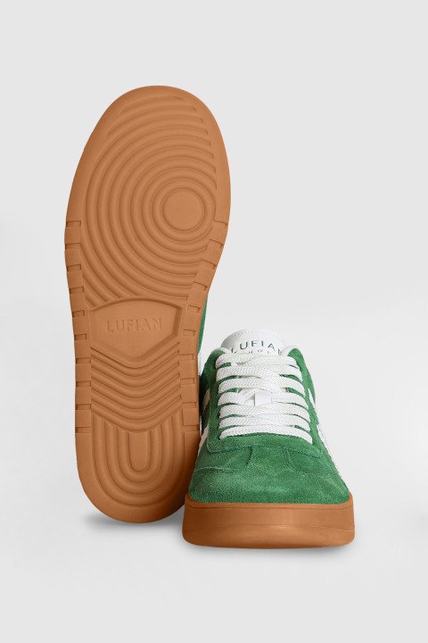 Nelson Herren-Sneakerschuhe in Grün - LUFIAN