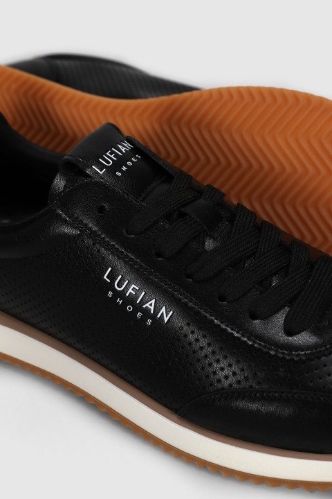 Nıck Herren-Sneakerschuhe Schwarz - LUFIAN