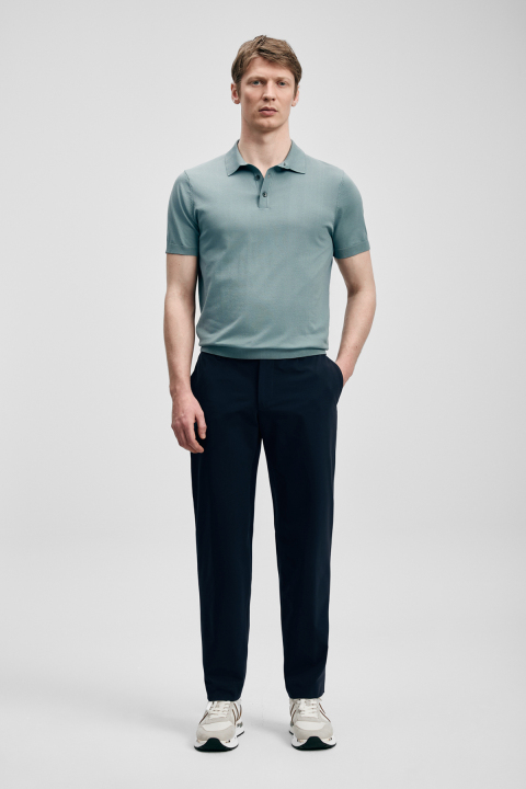 Derek Men's Modal Blend Sweater Smoke Green - Lufian