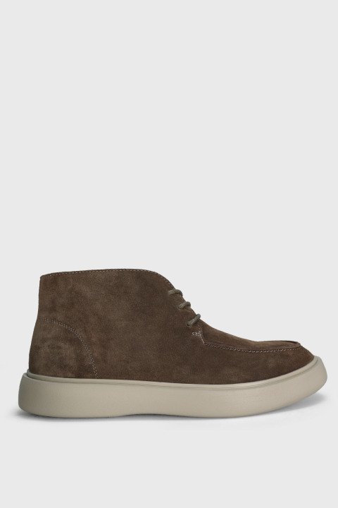 Derek Men's Suede Boots Sand - LUFIAN