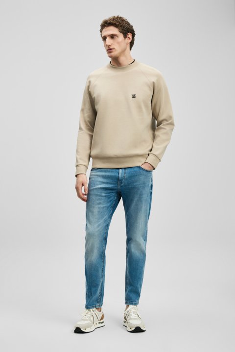 Derek Smart Jean Erkek Pantolon Slim Fit Açık Mavi - Lufian