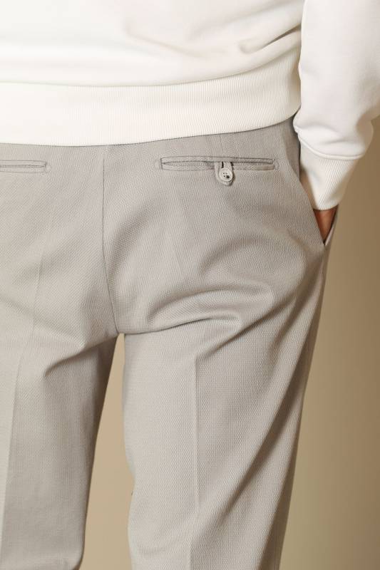 Rude Smart Mens Chino Pants Slım Fıt Grey - 5