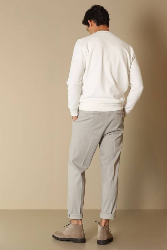 Rude Smart Mens Chino Pants Slım Fıt Grey - 6