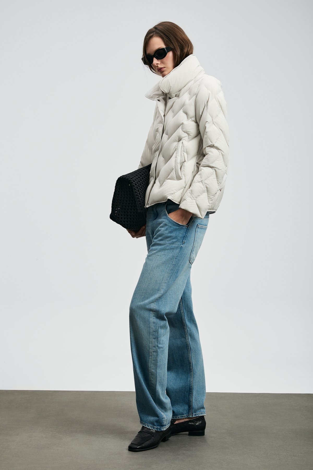 Kaztüyü Woman Coat Ecru - Lufian (1)