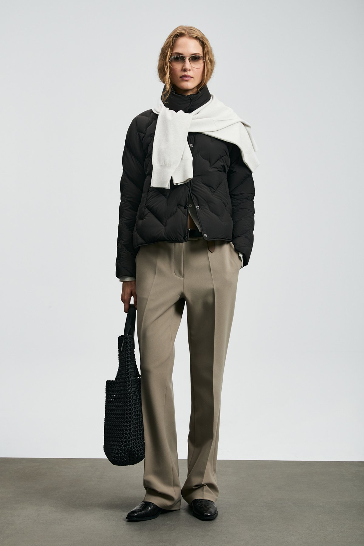 Kaztüyü Woman Coat Black - Lufian (1)