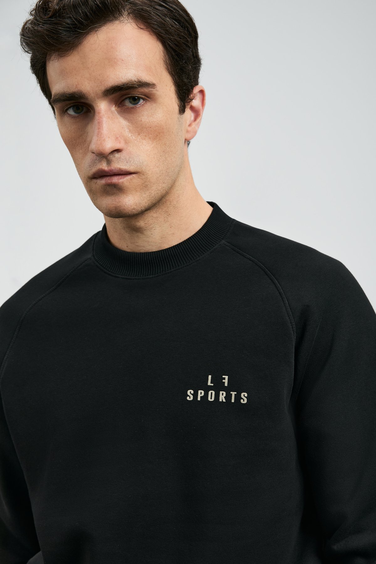 Sıgma Schwarzer Sweatshirt - LUFIAN (1)