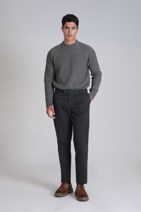 Terra Herrenpullover Smoke Green - LUFIAN (1)