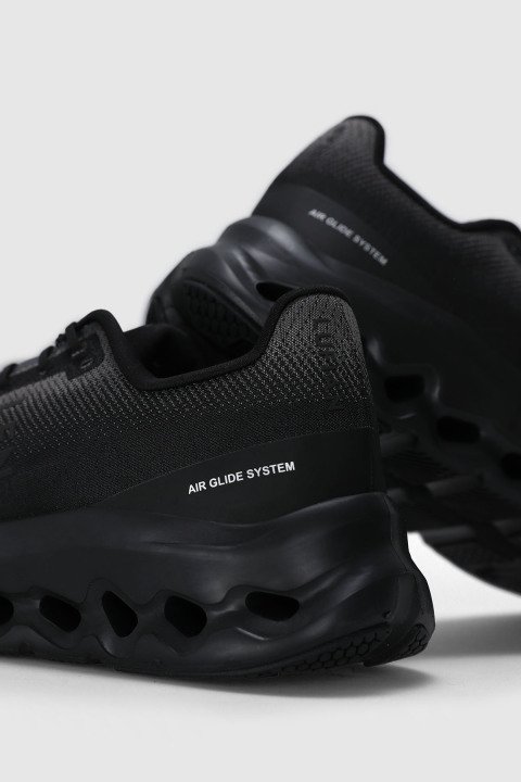 Troy Herren-Sneakerschuhe Schwarz - LUFIAN