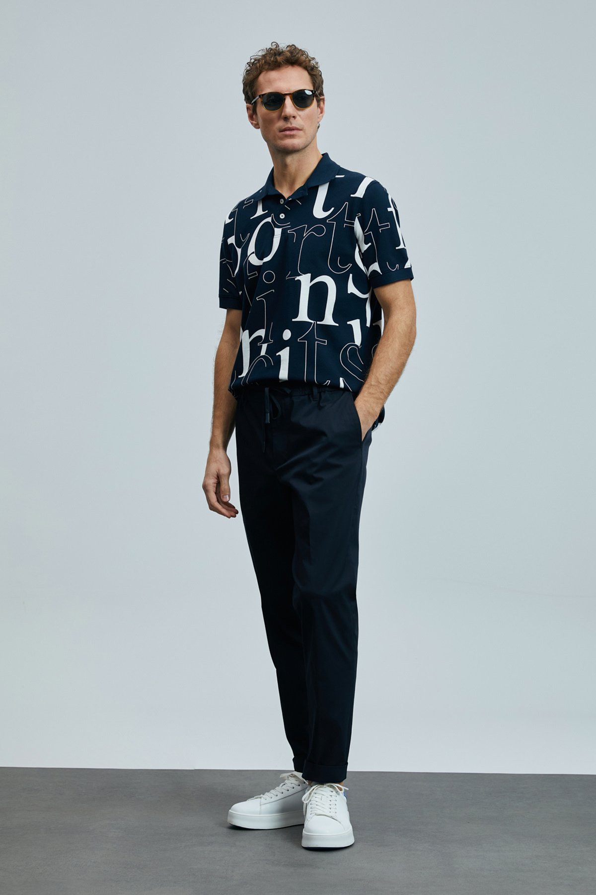 Dıamond Smart Erkek Polo Tişört Lacivert - Lufian (1)