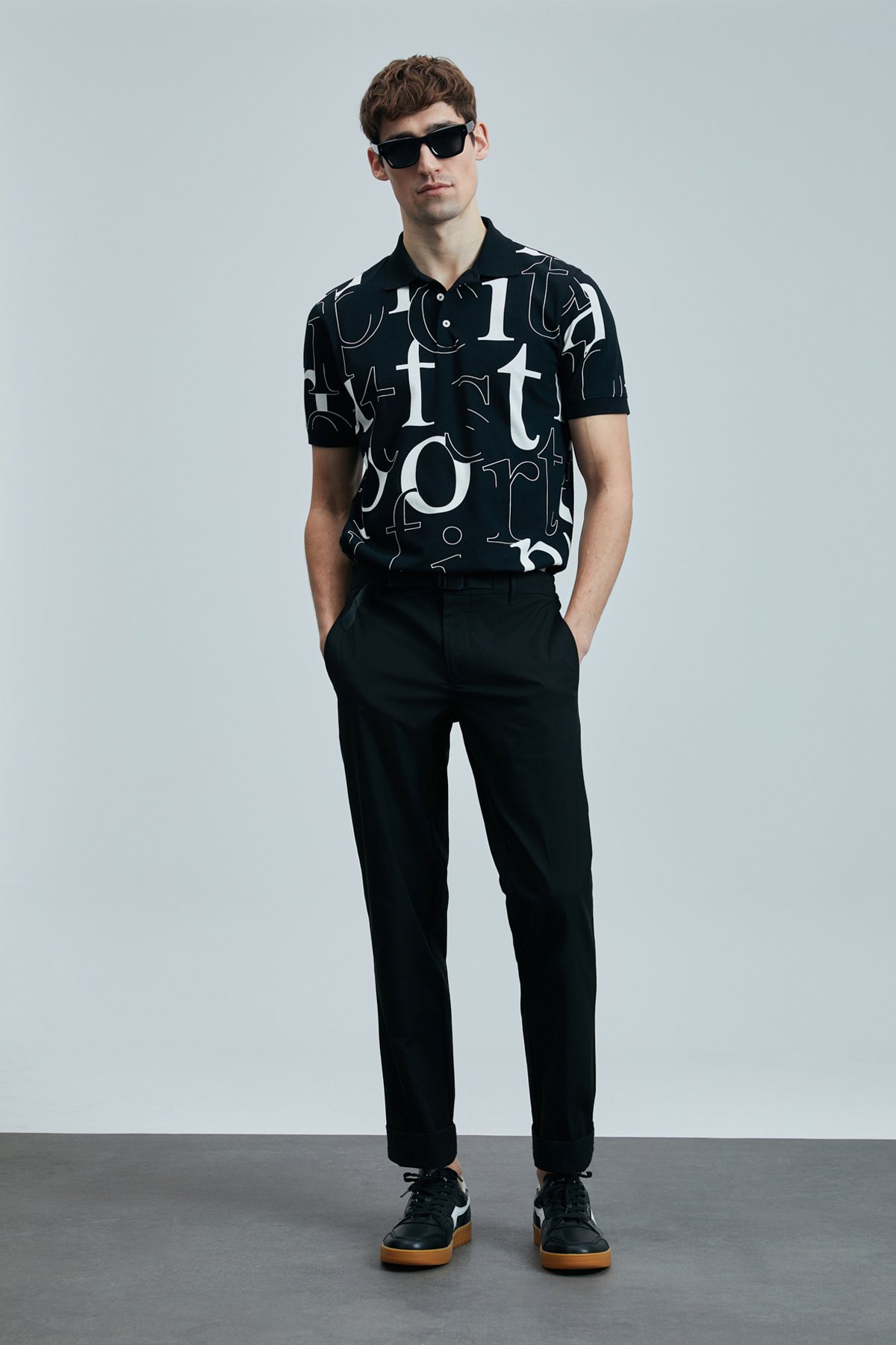 Dıamond Smart Erkek Polo Tişört Siyah - Lufian (1)