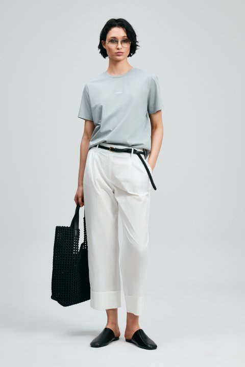 Dıdo Kadın Tişört Mavi - Lufian