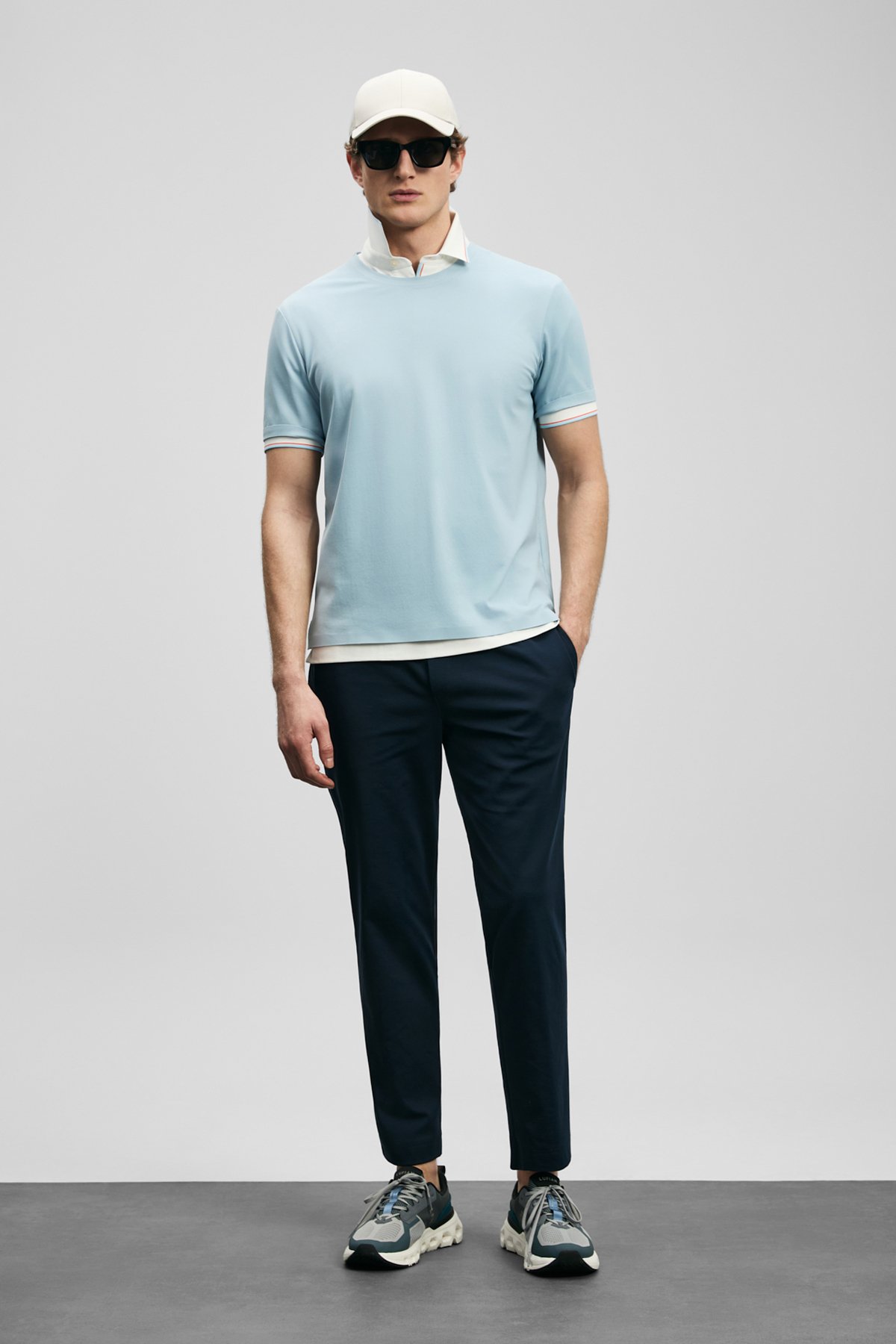 Male Tracksuit Six Navy - Lufian