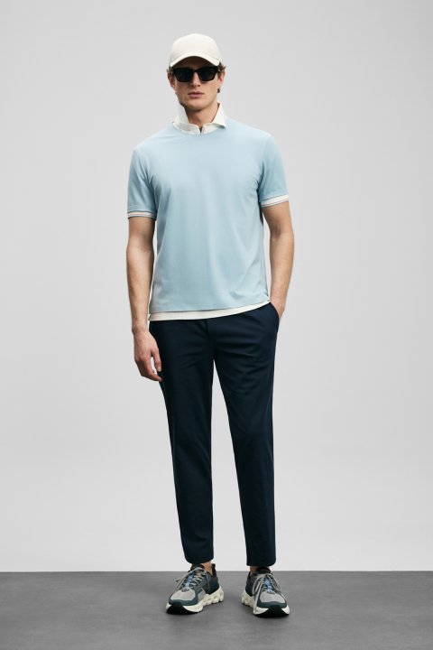 Male Tracksuit Six Navy - Lufian