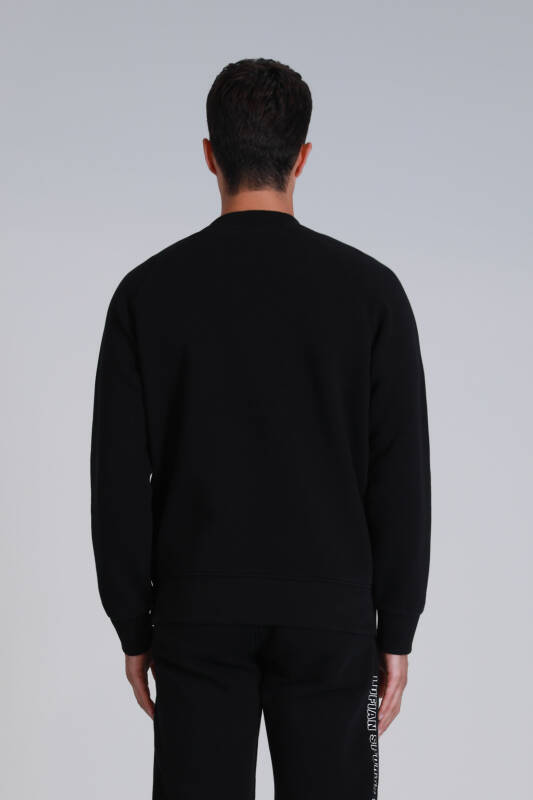 Dıego Erkek Sweatshirt Siyah - 6