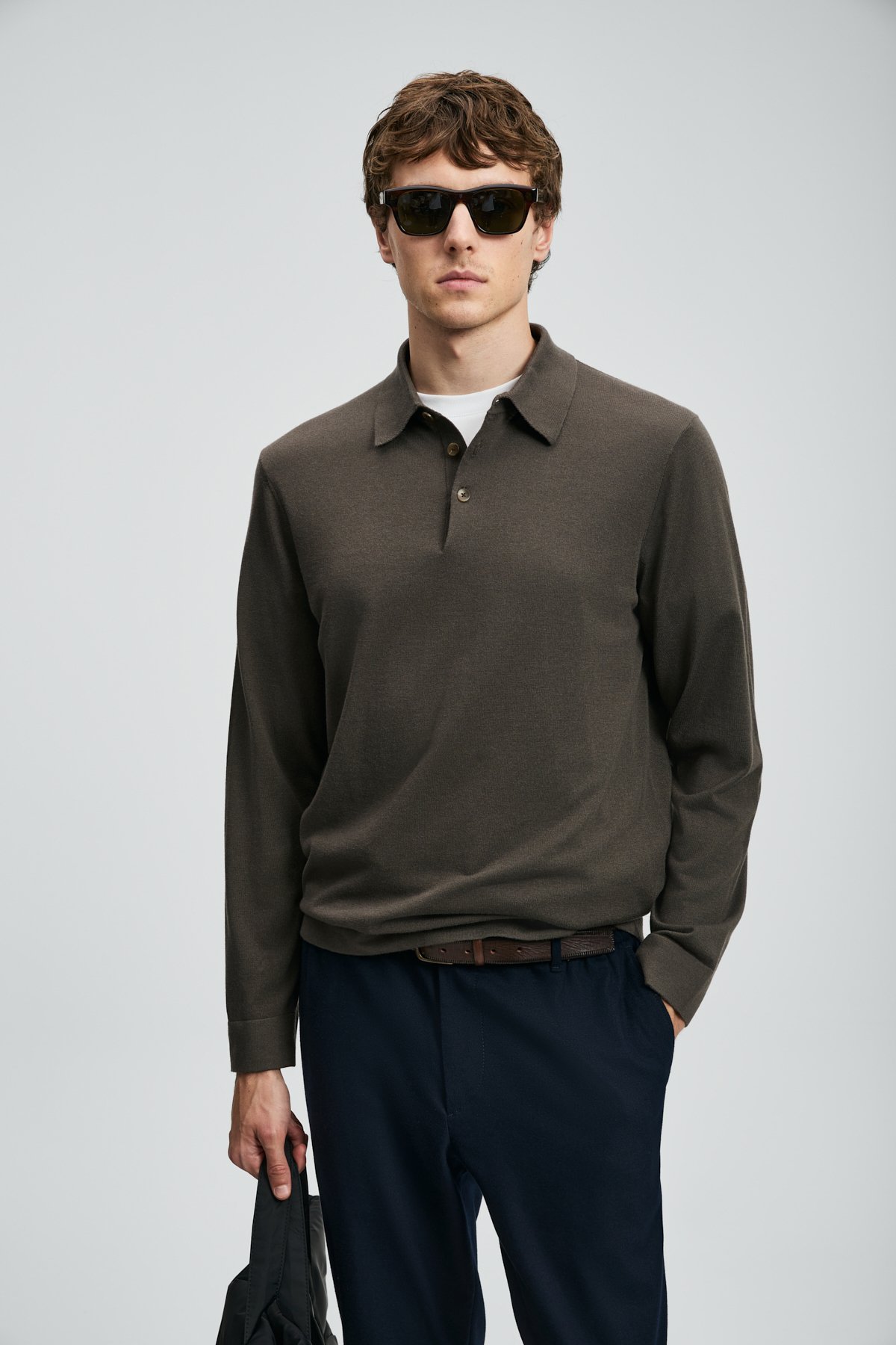 Donald Erkek Kazak Açık Kahve - Lufian