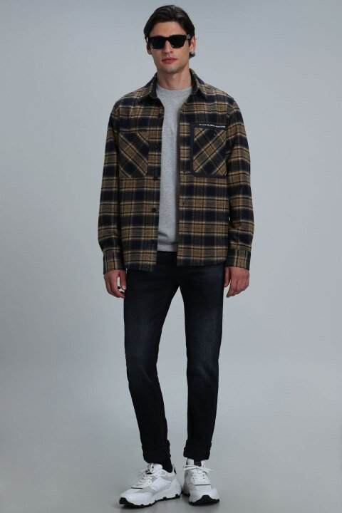 Dor Smart Jean Erkek Pantolon Regular Fit Mavi - Lufian