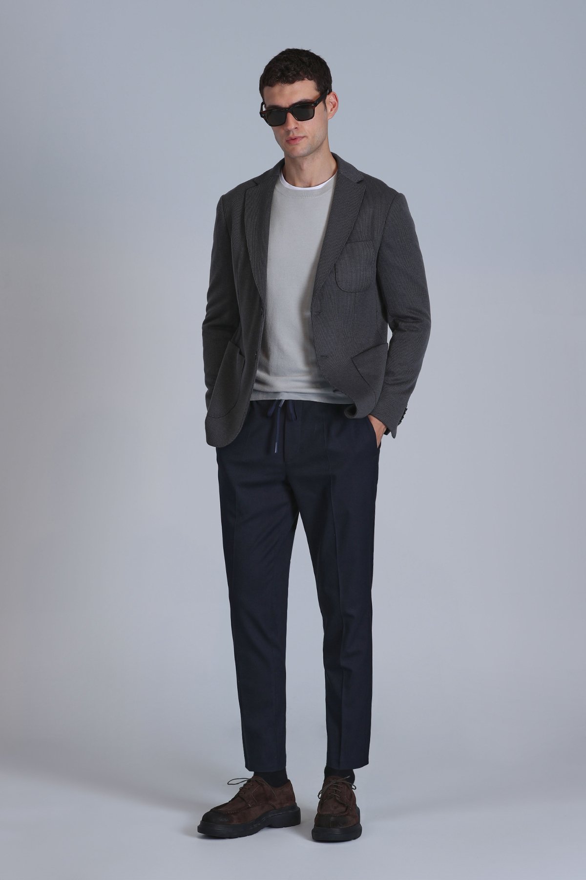 Dor Spor Erkek Blazer Ceket Slim Fit Açık Yeşil - Lufian (1)